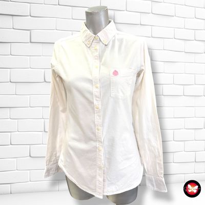 **HOY** Camisa de manga larga con coderas SPRINGFIELD color Blanco Talla 36