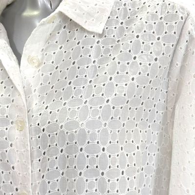 **HOY** Camisa de media manga caladita WALBUSCH color Blanco Talla XXL