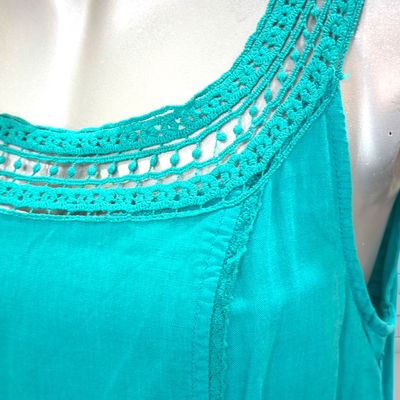 **HOY** Vestido sin mangas CACHE CACHE color Turquesa Talla 38