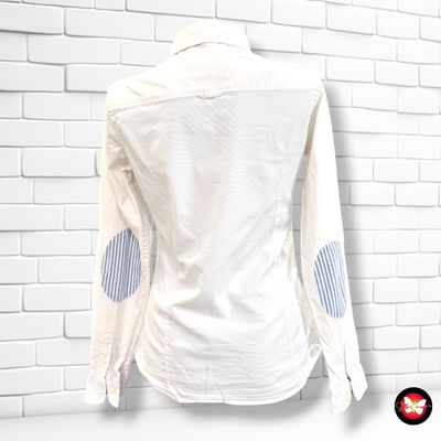 **HOY** Camisa de manga larga con coderas SPRINGFIELD color Blanco Talla 36