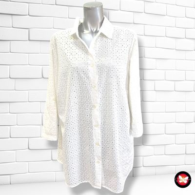 **HOY** Camisa de media manga caladita WALBUSCH color Blanco Talla XXL