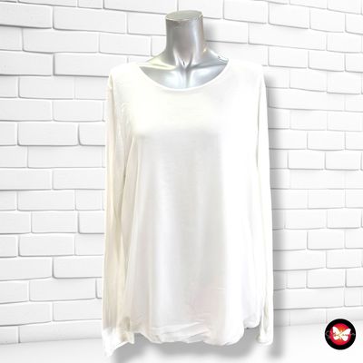 **HOY** Blusa de manga larga STREET ONE color Blanco Talla 40