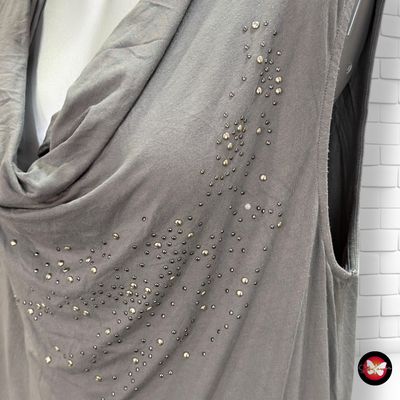 **HOY** Vestido escote drapeado TAIFUN color Gris Talla M/L