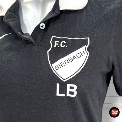 **HOY** Polo de manga corta FC BIERBACH NIKE color Negro y blanco Talla XS