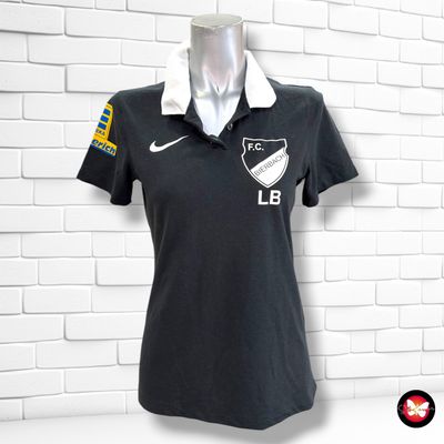 **HOY** Polo de manga corta FC BIERBACH NIKE color Negro y blanco Talla XS
