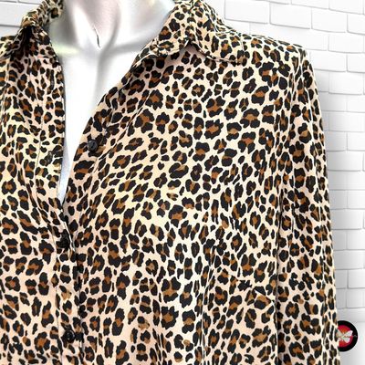 **HOY** Camisa de manga larga BPC SELECTION color Animal print Talla 40