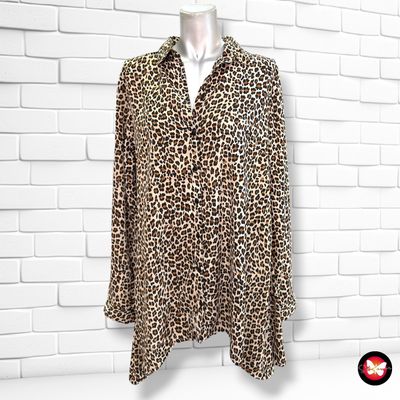 **HOY** Camisa de manga larga BPC SELECTION color Animal print Talla 40