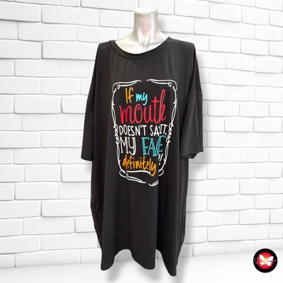 **HOY** Camiseta de manga corta SHEIN CURVE color Negro Talla 2XL (grande)