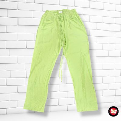 **HOY** Pantalón bombacho AN||VITO color Verde manzana Talla M (grande)