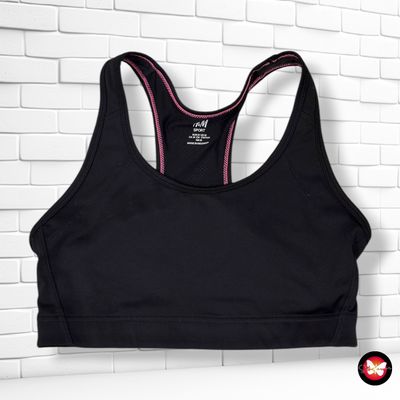 **HOY** Top deportivo H&amp;M color Negro Talla M
