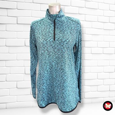 **HOY** Sudadera deportiva CRIVIT color Negro y turquesa Talla L