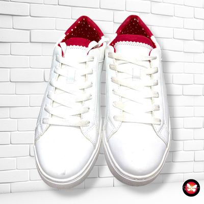 **HOY** Zapatillas CLO color Blanco y rojo Talla Calzado 40