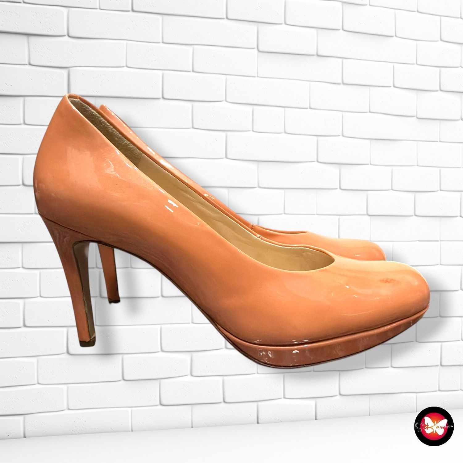 Zapatos de tacón HÖGL color Melocotón Talla Calzado 37,5 (4,5UK)