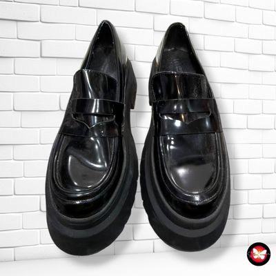**HOY** Zapatos con plataforma PULL&amp;BEAR color Negro Talla Calzado 38