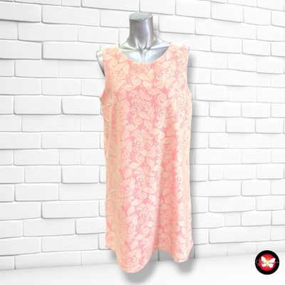 **HOY** Vestido formal sin mangas H&M color Rosa y crema Talla M
