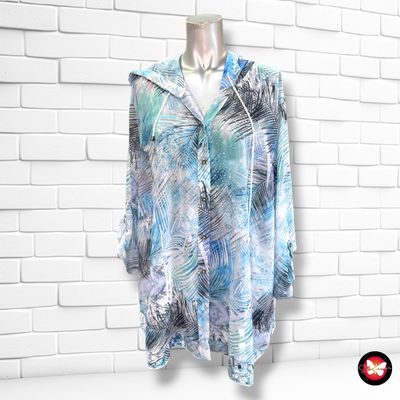 **HOY** Camisa traslúcida con capucha JANINA color Varios Talla 48 (grande)