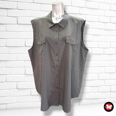 **HOY** Camisa sin mangas color Gris Talla 2XL