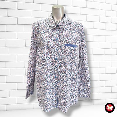 **HOY** Camisa de manga larga de florecitas PAOLA! color Varios Talla 46