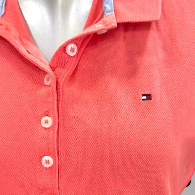 **HOY** Polo de manga corta TOMMY HILFIGER color Coral Talla M
