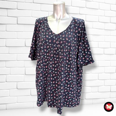 **HOY** Camiseta de manga corta ULLA POPKEN color Azul marino, rojo y blanco Talla 50/52
