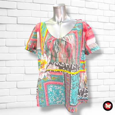 **HOY** Blusa de manga corta COMMA, color Varios Talla 44