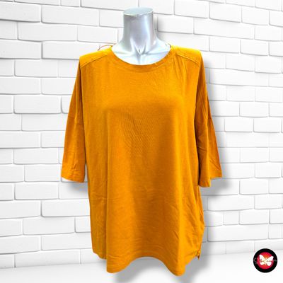 **HOY** Camiseta de media manga DECATHLON color Mostaza Talla XL (grande)