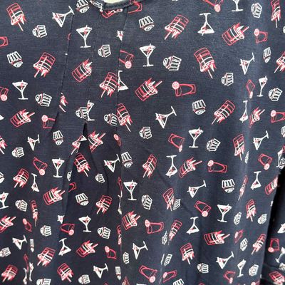 **HOY** Camiseta de manga corta ULLA POPKEN color Azul marino, rojo y blanco Talla 50/52