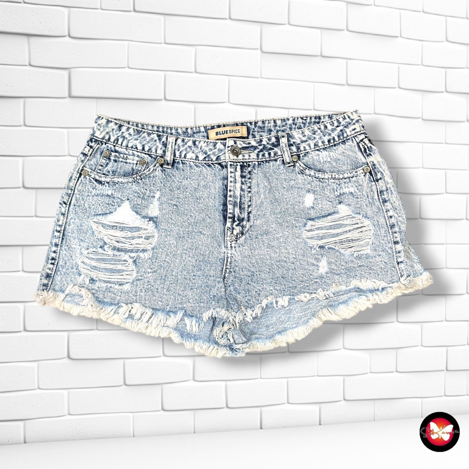 Short BLUE SPICE color Azul vaquero Talla L