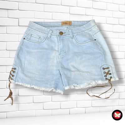 **HOY** Short con cordón JANINA color Azul vaquero Talla 38