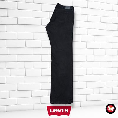 **HOY** Pantalón 314 SHAPING STRAIGHT LEVI’S color Negro vaquero Talla 46 (16W USA) (grande)