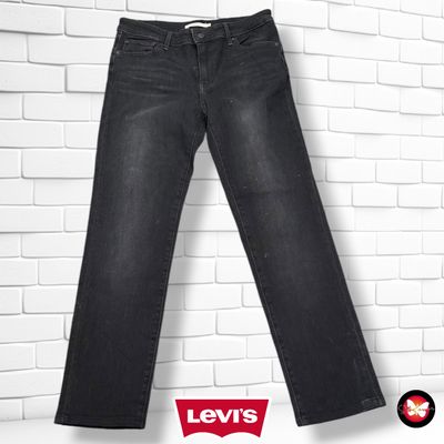 **HOY** Pantalón 712 SLIM LEVI’S color Negro vaquero Talla L (W31)