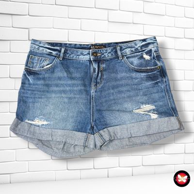 **HOY** Short BOYFRIEND CLOCKHOUSE color Azul vaquero Talla 40 (grande)