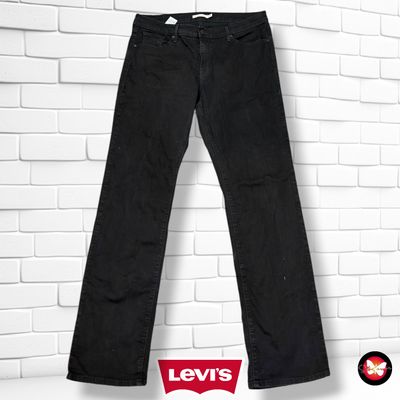 **HOY** Pantalón 314 SHAPING STRAIGHT LEVI’S color Negro vaquero Talla 46 (16W USA) (grande)