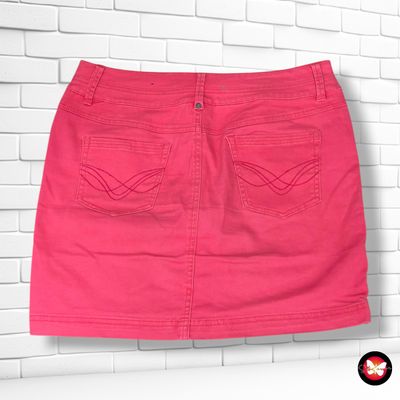 **HOY** Falda vaquera COLOURS OF THE WORLD color Fresa Talla 40