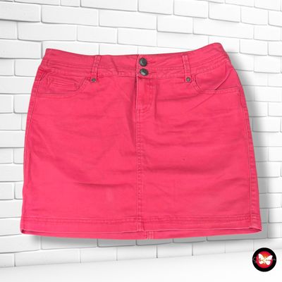 **HOY** Falda vaquera COLOURS OF THE WORLD color Fresa Talla 40
