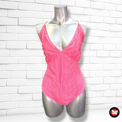 **HOY** Bañador entero de lunares color Rosa y lila Talla L