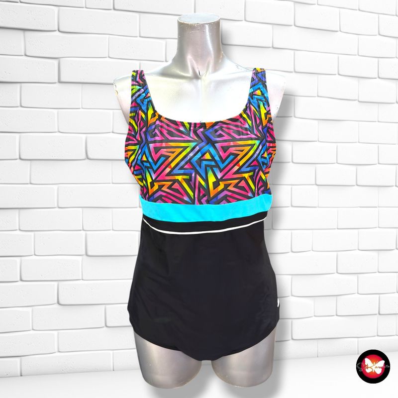 Bañador entero color Negro y varios Talla 2XL