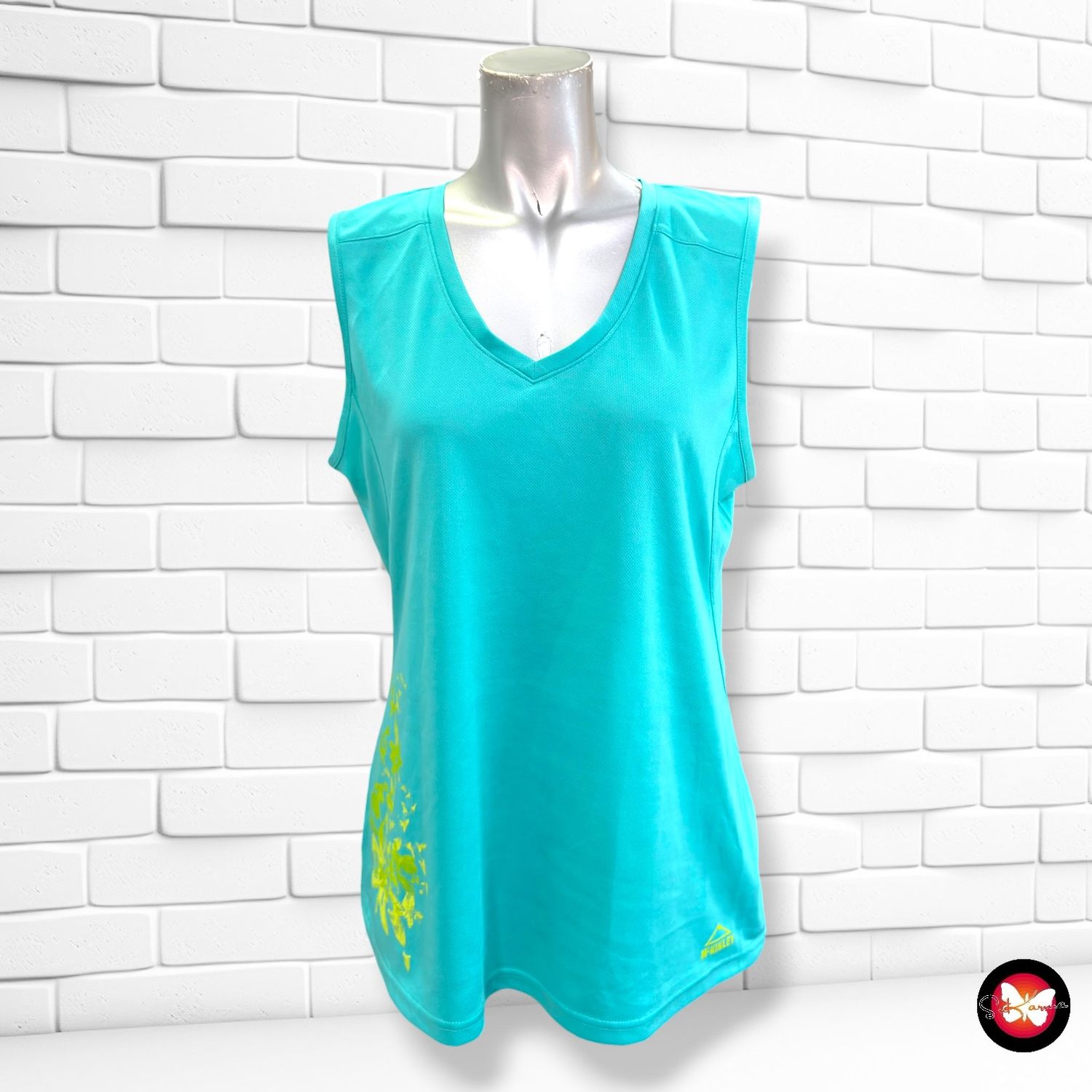 Camiseta deportiva MC KINLEY color Turquesa Talla 44