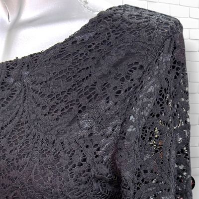 **HOY** Vestido de encaje  color Negro Talla S