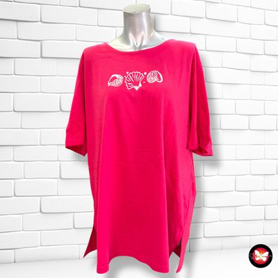 **HOY** Camiseta de manga corta  color Fresa Talla 48