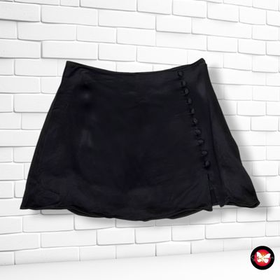 **HOY** Falda/short satinada ZARA color Negro Talla S