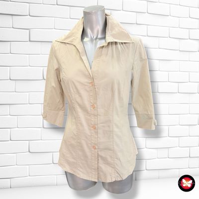 **HOY** Camisa de media manga UNITED COLOURS OF BENETTON color Camel Talla XS
