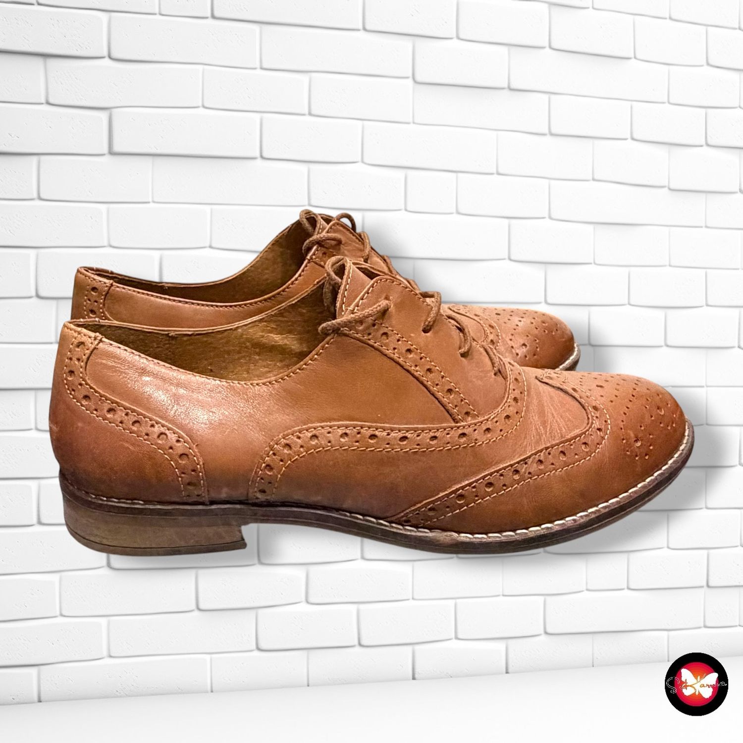 Zapatos oxford de piel GUIMARÃES color Marrón Talla Calzado 38
