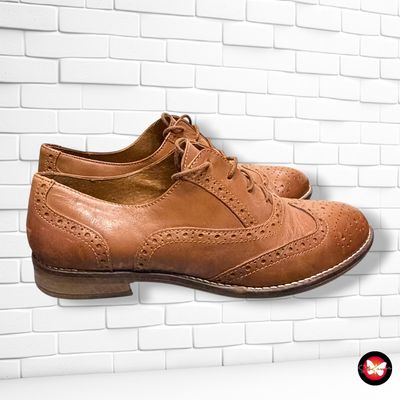 **HOY** Zapatos oxford de piel GUIMARÃES color Marrón Talla Calzado 38