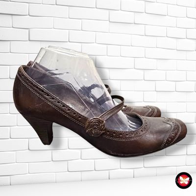 **HOY** Zapatos de piel STREET LIFE color Marrón Talla Calzado 40