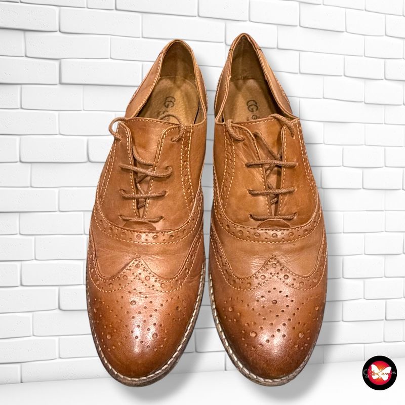 Zapatos oxford de piel GUIMARÃES color Marrón Talla Calzado 38