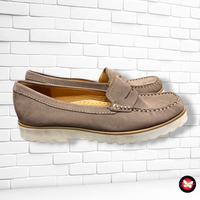 **HOY** Zapatos náuticos de ante WIRTH color Habano Talla Calzado 37,5 (4,5 UK)