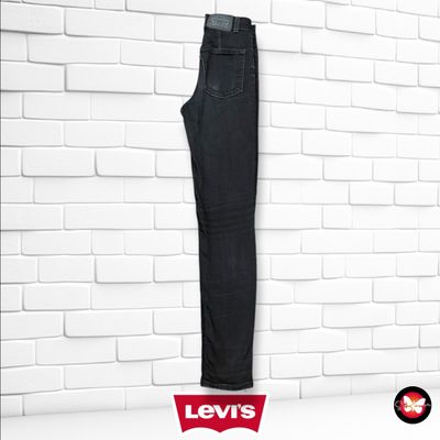 **HOY** Pantalón MILE HIGH SUPER SKINNY LEVI’S color Negro vaquero Talla XS (W24)