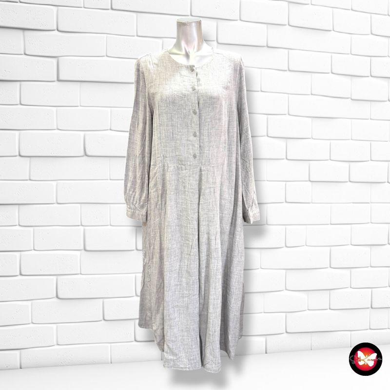 **HOY** Vestido largo ZARA color Gris Talla L
