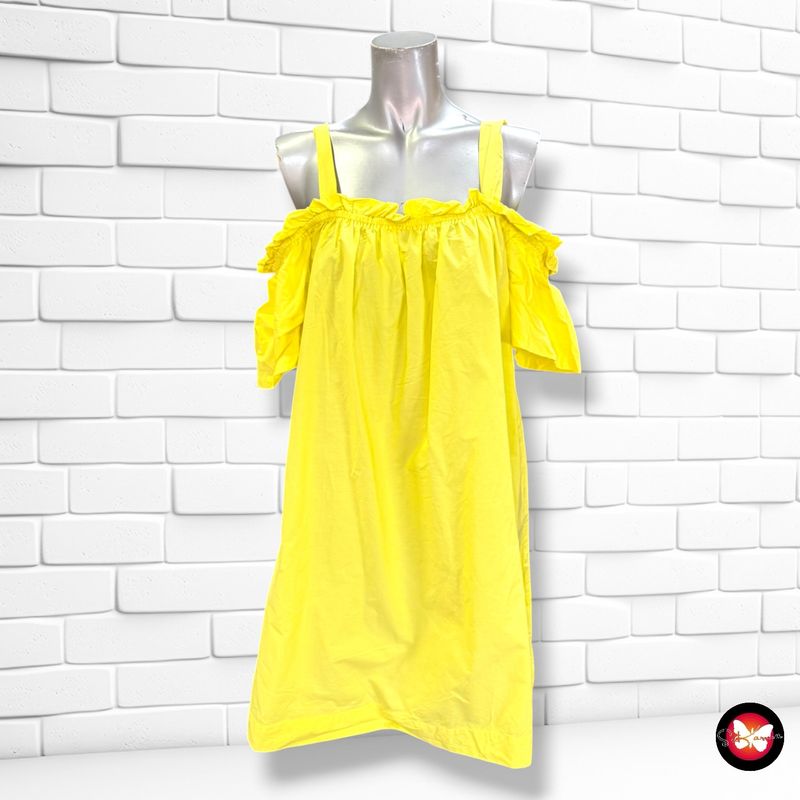 **HOY** Vestido con hombros descubiertos PIMKIE color Amarillo Talla S/M